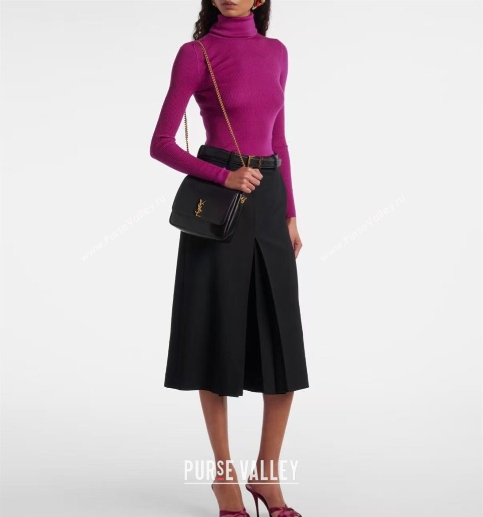 Saint Laurent Kate Chain Bag in Smooth Leather Black 2026 544116 (YY-260119051)