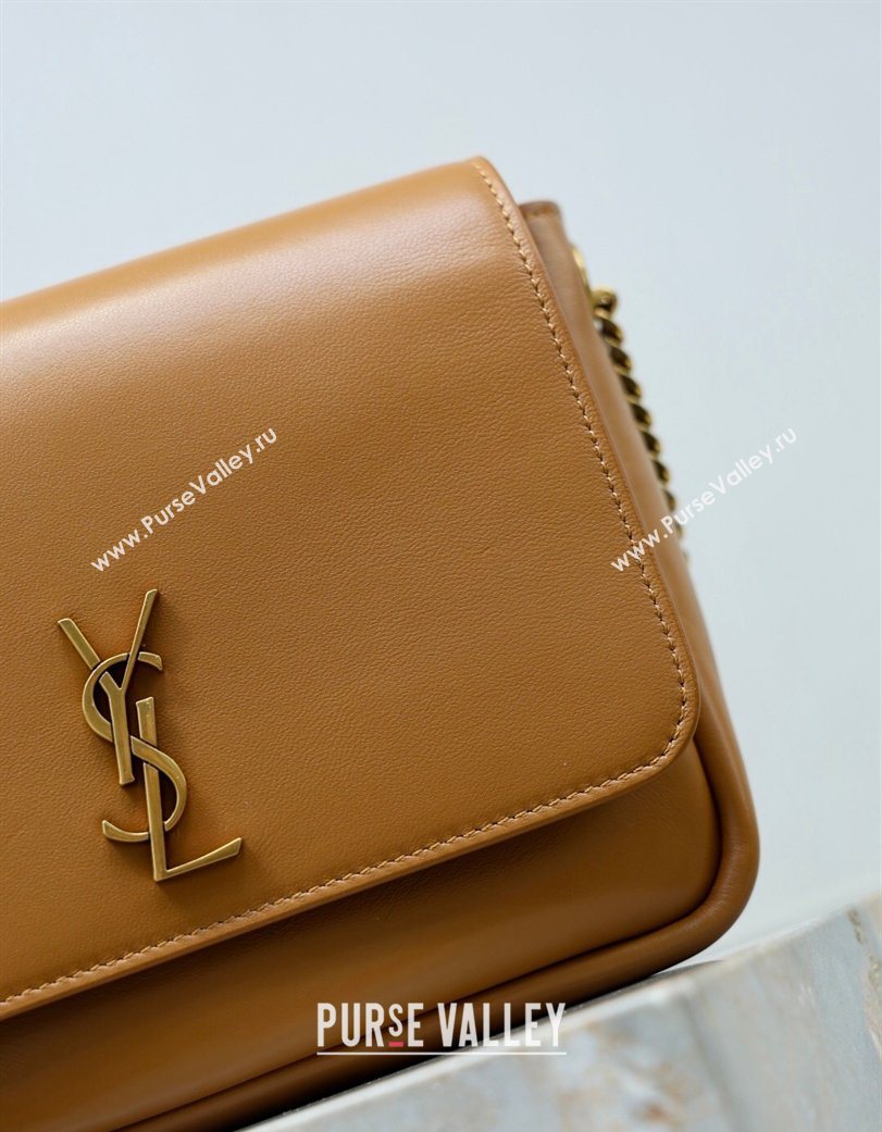 Saint Laurent Kate Chain Bag in Smooth Leather Clay Yellow 2026 544116 (YY-260119053)