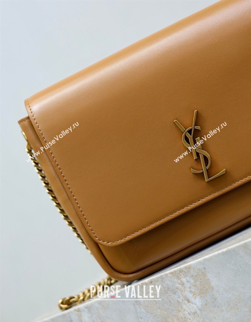 Saint Laurent Kate Chain Bag in Smooth Leather Clay Yellow 2026 544116 (YY-260119053)