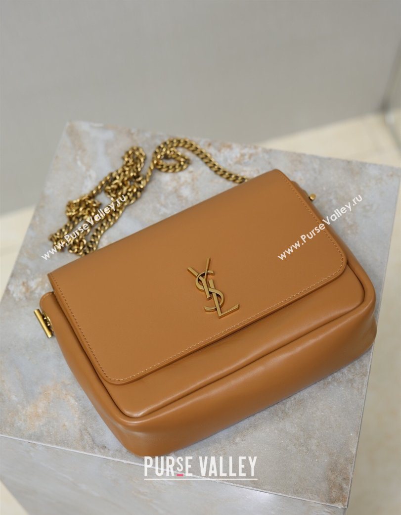 Saint Laurent Kate Chain Bag in Smooth Leather Clay Yellow 2026 544116 (YY-260119053)