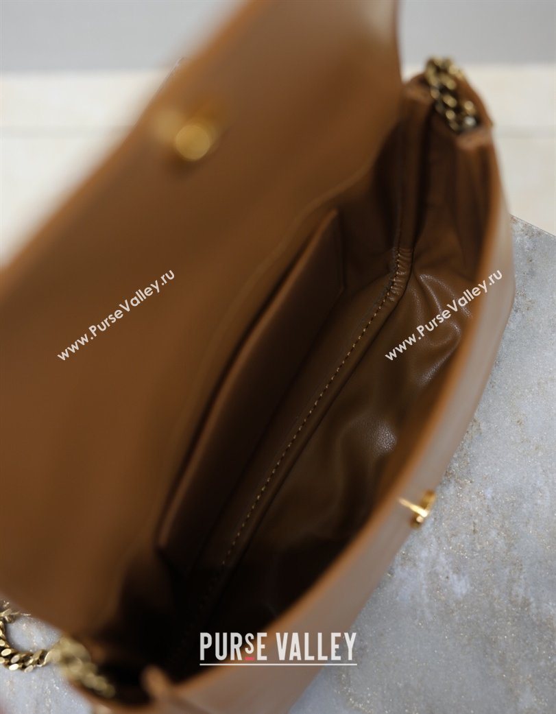 Saint Laurent Kate Chain Bag in Smooth Leather Clay Yellow 2026 544116 (YY-260119053)