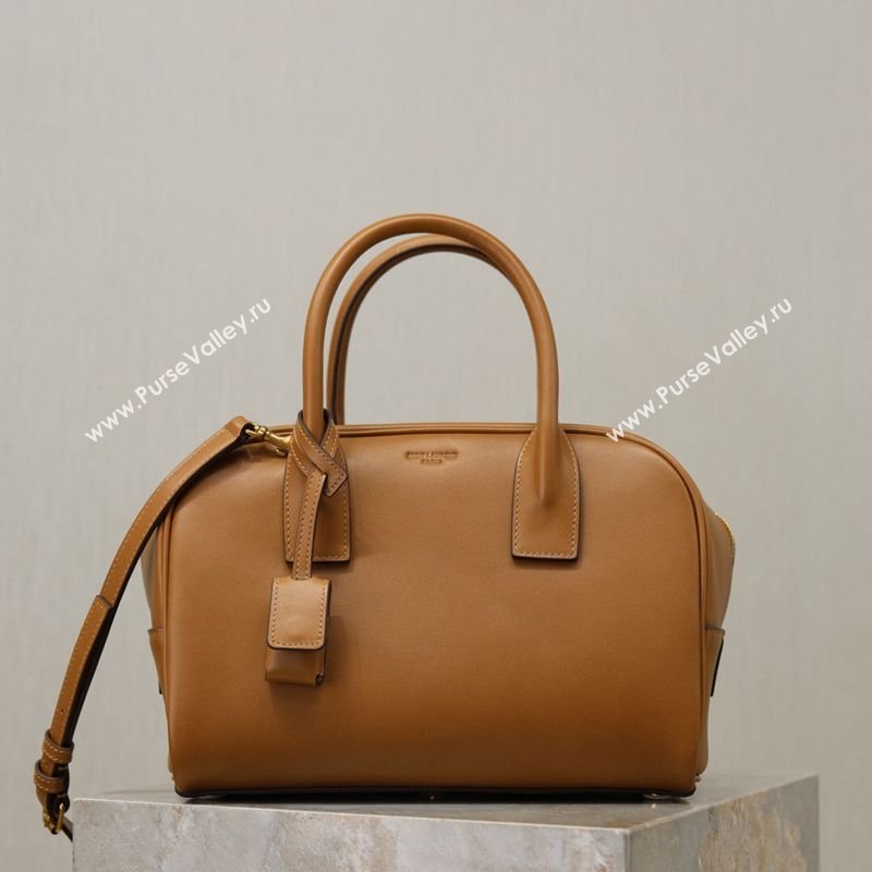 Saint Laurent SAC DE JOUR Boston Bag in Smooth Leather Brown 2026 851694 (YY-260119055)