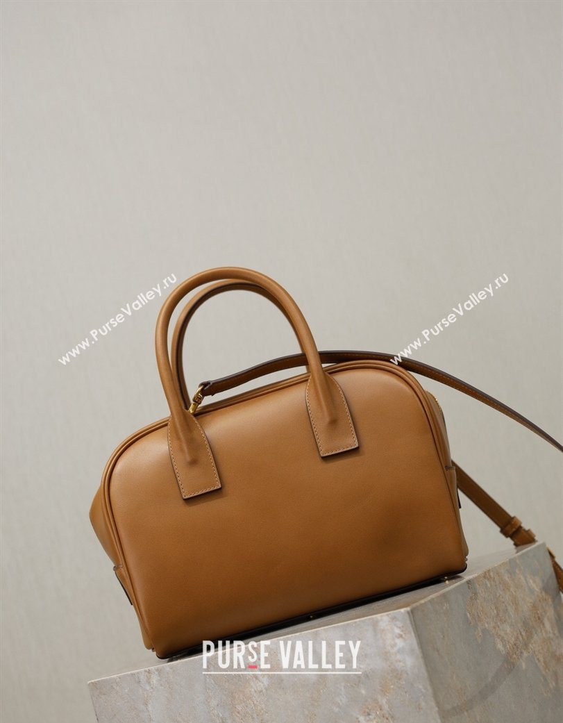 Saint Laurent SAC DE JOUR Boston Bag in Smooth Leather Brown 2026 851694 (YY-260119055)