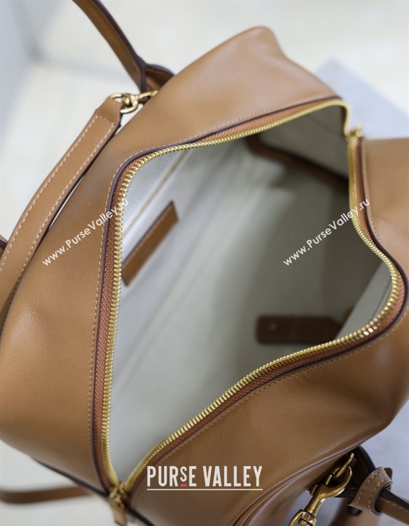 Saint Laurent SAC DE JOUR Boston Bag in Smooth Leather Brown 2026 851694 (YY-260119055)