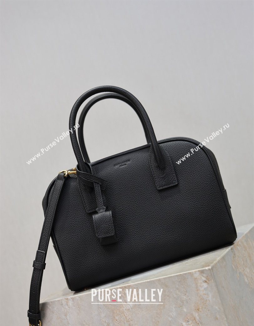 Saint Laurent SAC DE JOUR Boston Bag in Grained Leather Black 2026 851694 (YY-260119057)