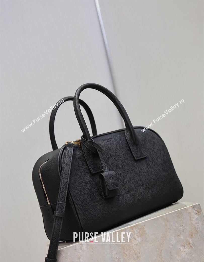 Saint Laurent SAC DE JOUR Boston Bag in Grained Leather Black 2026 851694 (YY-260119057)