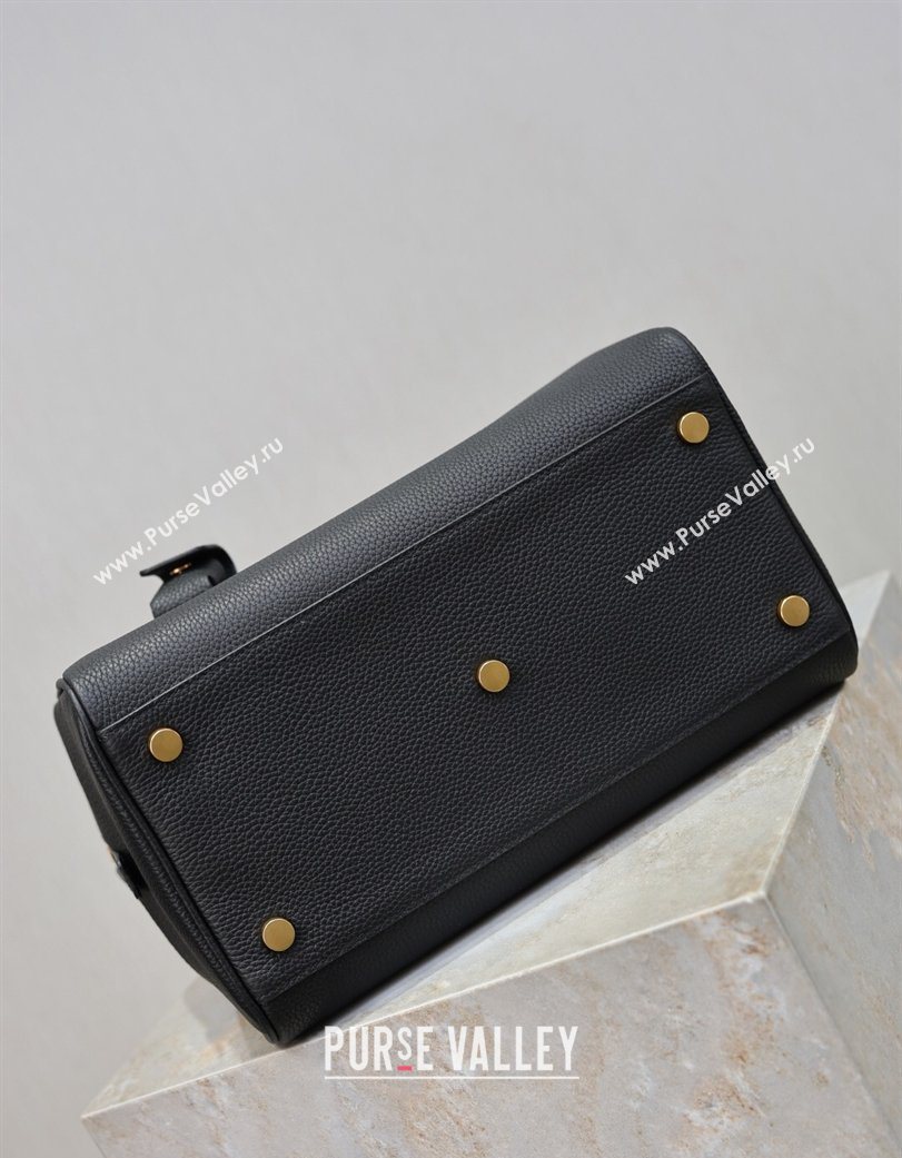 Saint Laurent SAC DE JOUR Boston Bag in Grained Leather Black 2026 851694 (YY-260119057)