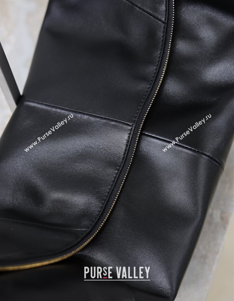 Saint Laurent Amalia Hobo Bag in Calfskin Leather Black 2026 862210 (YY-260119019)