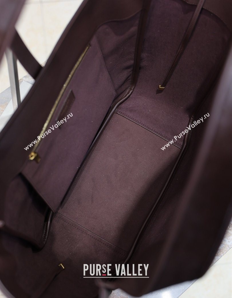 Saint Laurent Bea Tote Bag in Pony Hair Coffee 763435 2026 (YY-260119037)