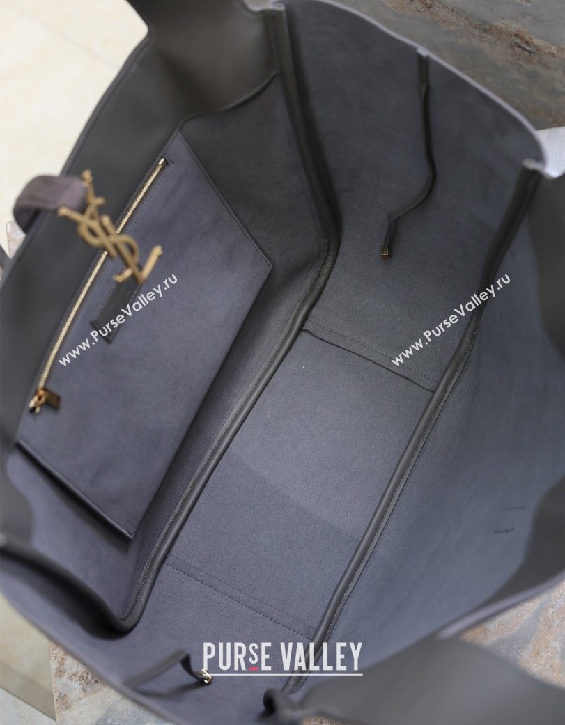 Saint Laurent Bea Tote Bag in Suede 763435 Grey 2026 (YY-260119041)