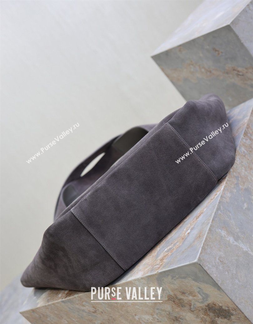 Saint Laurent Bea Tote Bag in Suede 763435 Grey 2026 (YY-260119041)