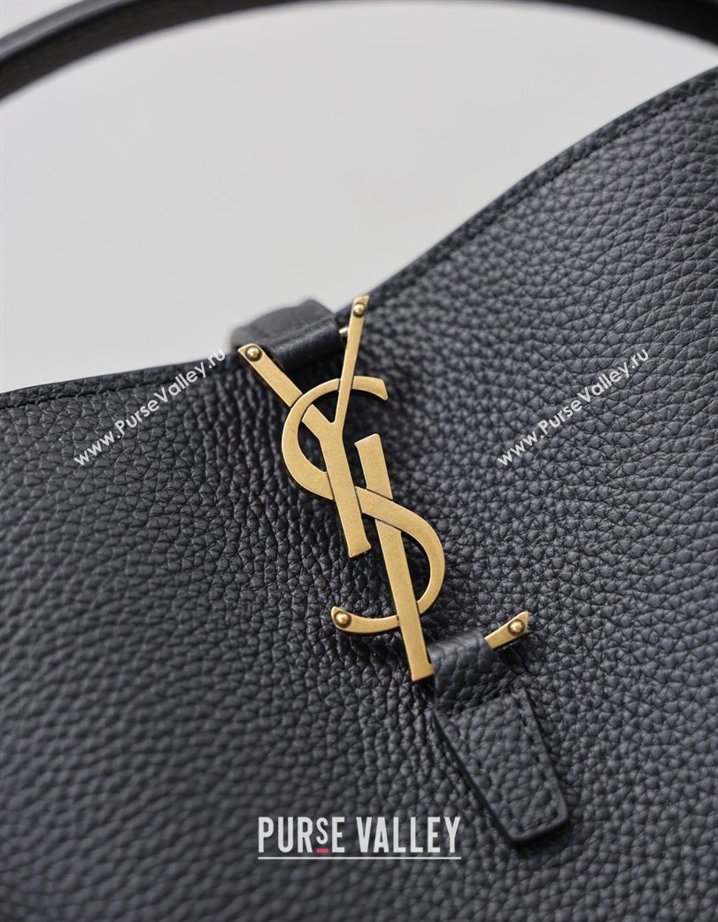 Saint Laurent LE 37 Small Bucket Bag in Grained leather 749036 Black 2026 (YY-260119073)