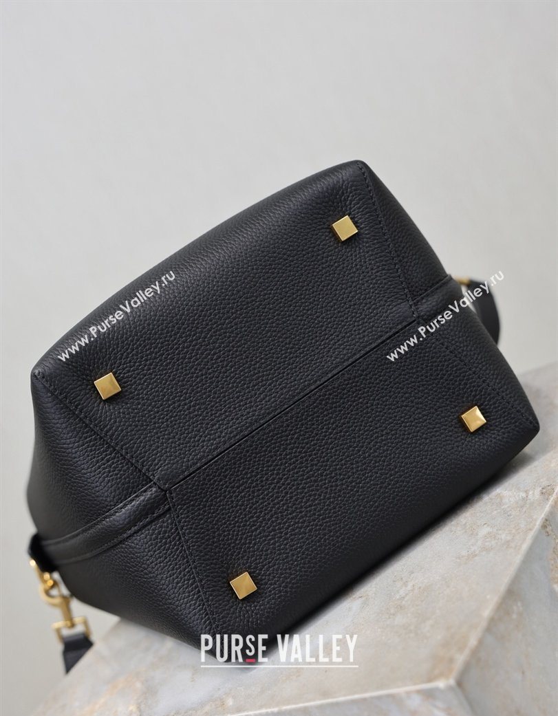 Saint Laurent LE 37 Bucket Bag in Grained leather 742828 Black 2026 (YY-260119076)