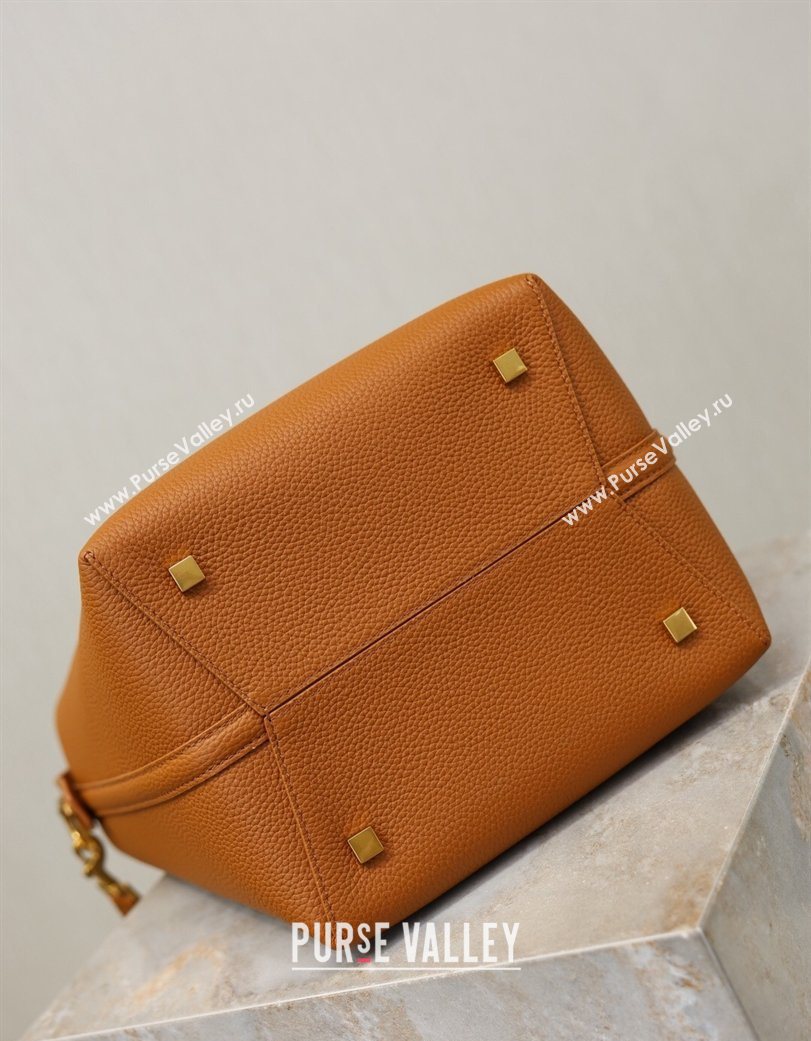 Saint Laurent LE 37 Bucket Bag in Grained leather 742828 Clay Yellow 2026 (YY-260119078)