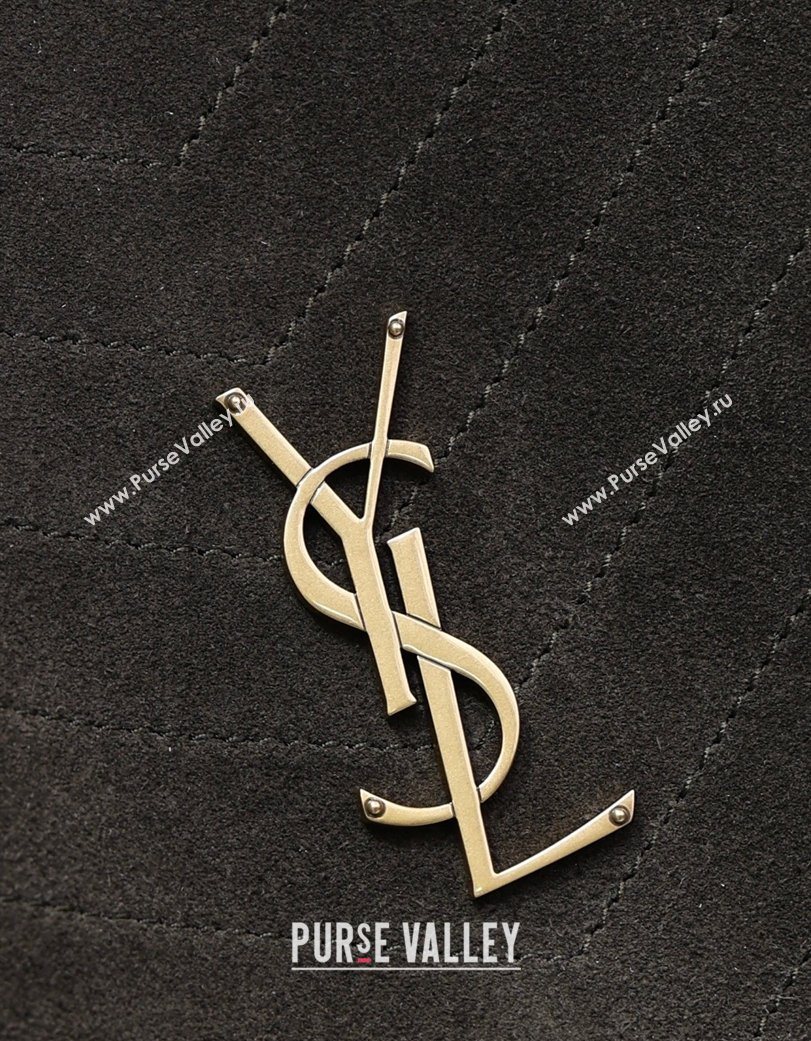 Saint Laurent Niki Supple Bucket Bag in Suede Green 2025 8443461 (YY-260119047)