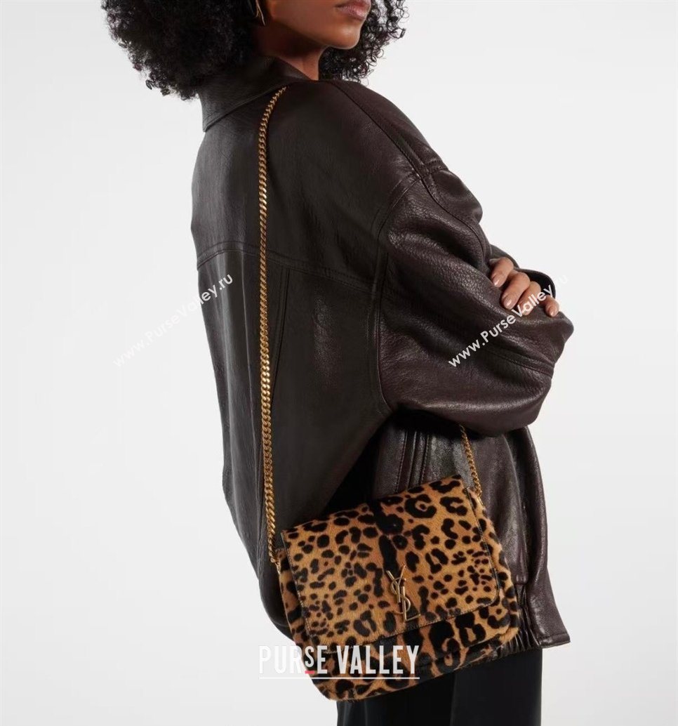 Saint Laurent Kate Chain Bag in Leopard Print 2026 544116 (YY-260119049)