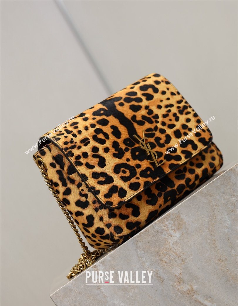 Saint Laurent Kate Chain Bag in Leopard Print 2026 544116 (YY-260119049)