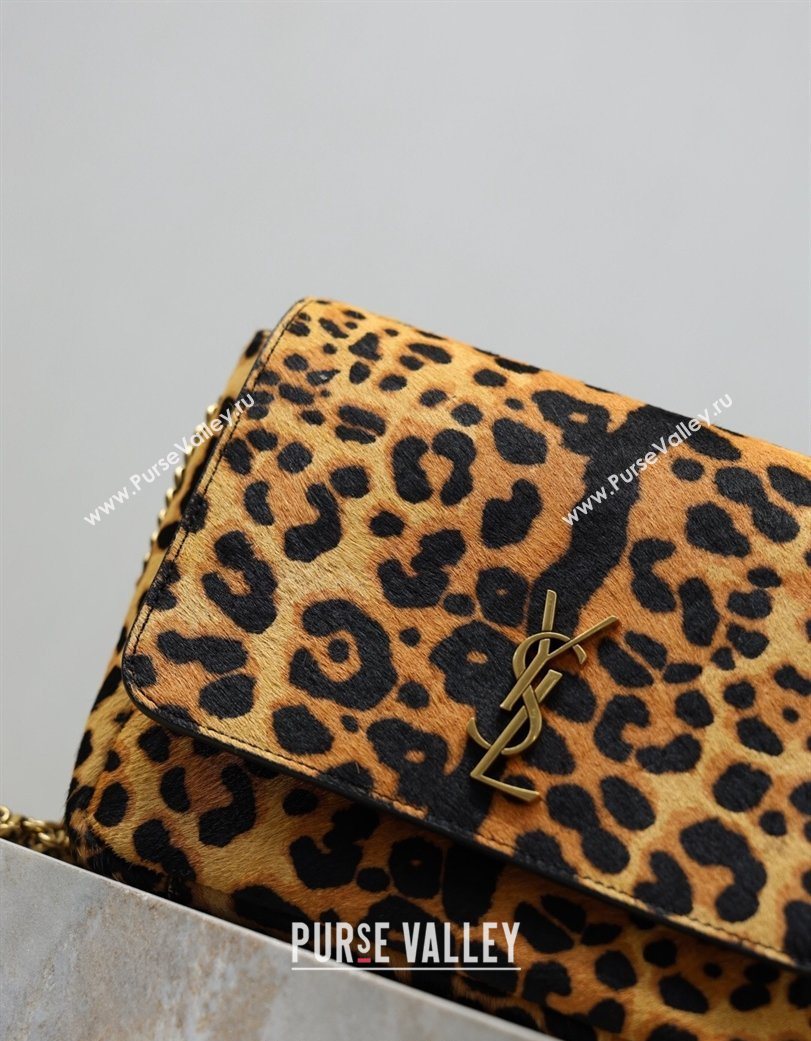 Saint Laurent Kate Chain Bag in Leopard Print 2026 544116 (YY-260119049)