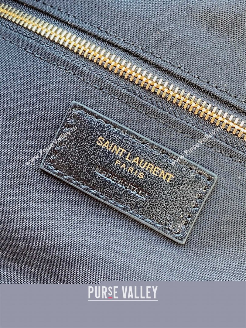 Saint Laurent Amalia Hobo Bag in Calfskin Leather Grey 2026 862210 (YY-260119025)