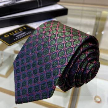 Gucci GG Web Silk Tie Green 2024 0408 (A-240408035)