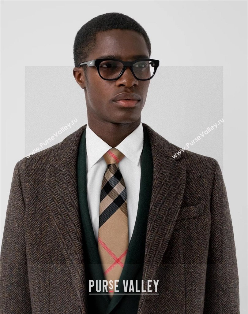 Burberry Silk Tie Camel 2024 0408 (A-240408037)