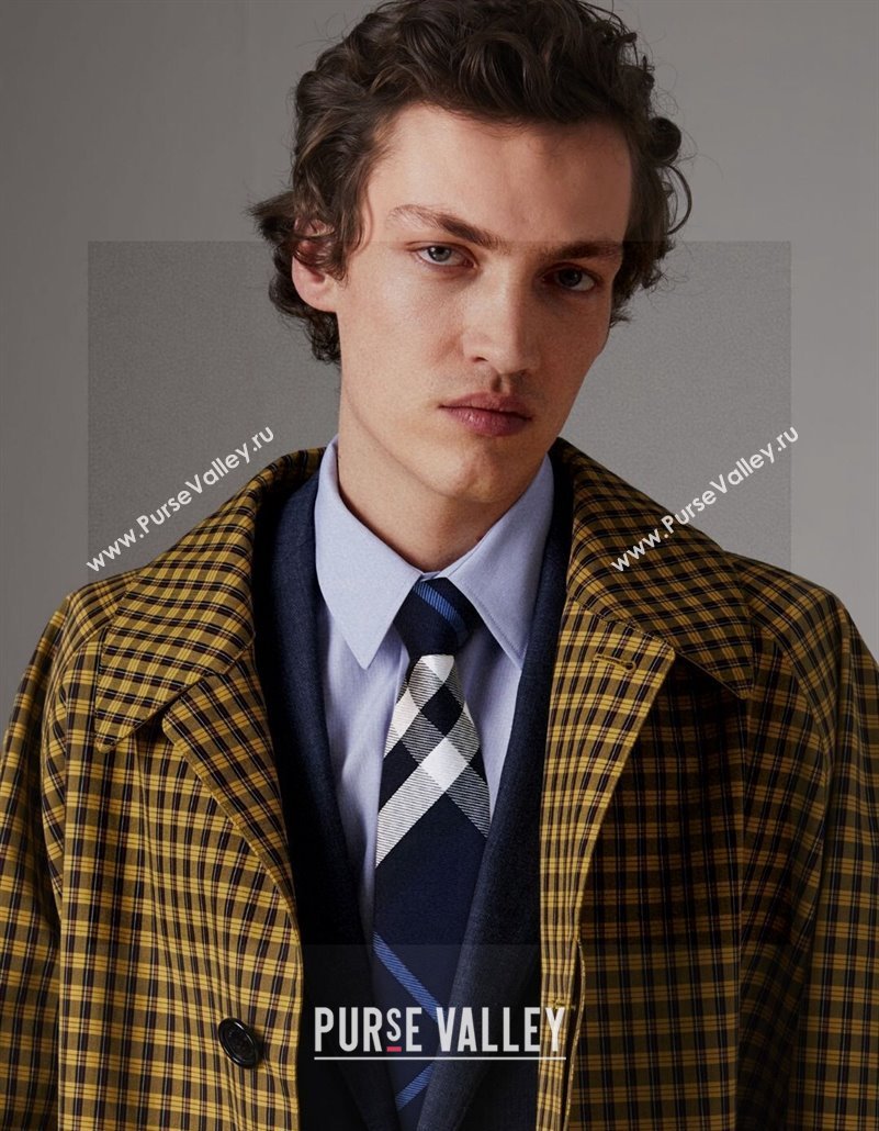 Burberry Silk Tie Blue 2024 0408 (A-240408038)