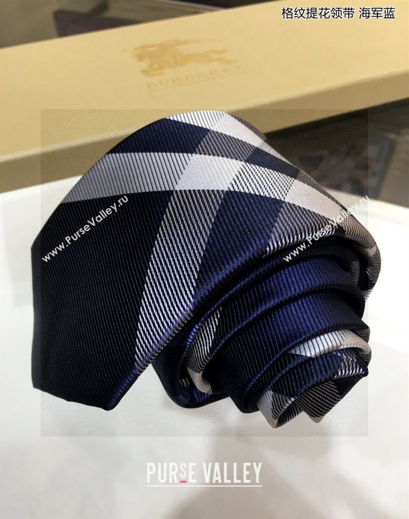 Burberry Silk Tie Blue 2024 0408 (A-240408038)