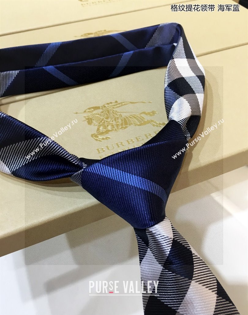 Burberry Silk Tie Blue 2024 0408 (A-240408038)
