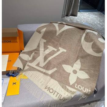 Louis Vuitton The Ultimate Cashmere Long Scarf 70x185cm Beige 2024 LV102102 (A-241021095)