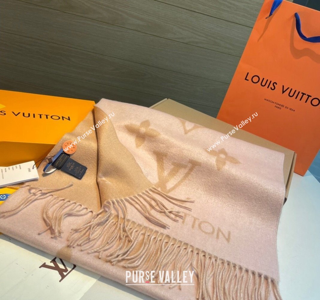 Louis Vuitton Reykjavik Long Scarf 45x170cm Pink 2024 LV102103 (XMN-241021099)