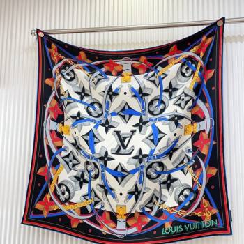 Louis Vuitton Ultimate Monogram Silk Square Scarf 90cm Multicolor 2025 (SHI-250514047)