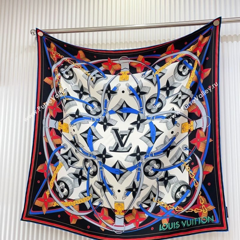 Louis Vuitton Ultimate Monogram Silk Square Scarf 90cm Multicolor 2025 (SHI-250514047)