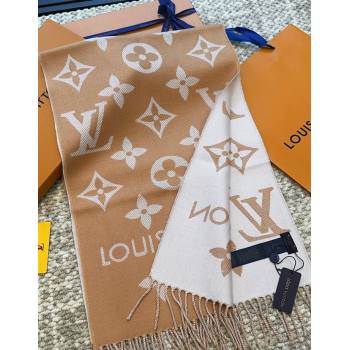Louis Vuitton LV Essential Wool Long Scarf 34x186cm Brown 2025 LV091008 (XMN-250910019)