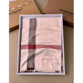 Burberry Classic Cashmere Long Scarf 70x200cm Pink 2025 BR091013 (XMN-250910038)