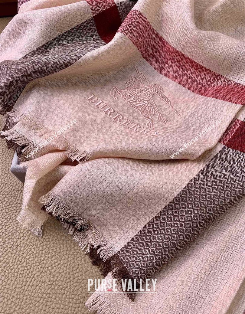 Burberry Classic Cashmere Long Scarf 70x200cm Pink 2025 BR091013 (XMN-250910038)