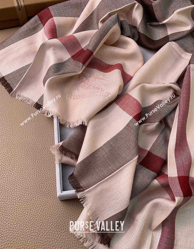 Burberry Classic Cashmere Long Scarf 70x200cm Pink 2025 BR091013 (XMN-250910038)