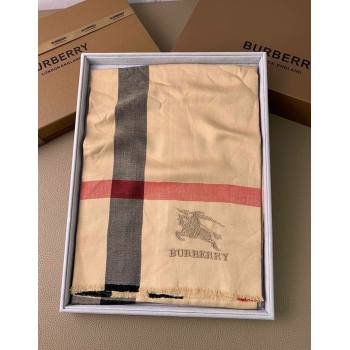 Burberry Classic Cashmere Long Scarf 70x200cm Camel 2025 BR091013 (XMN-250910040)