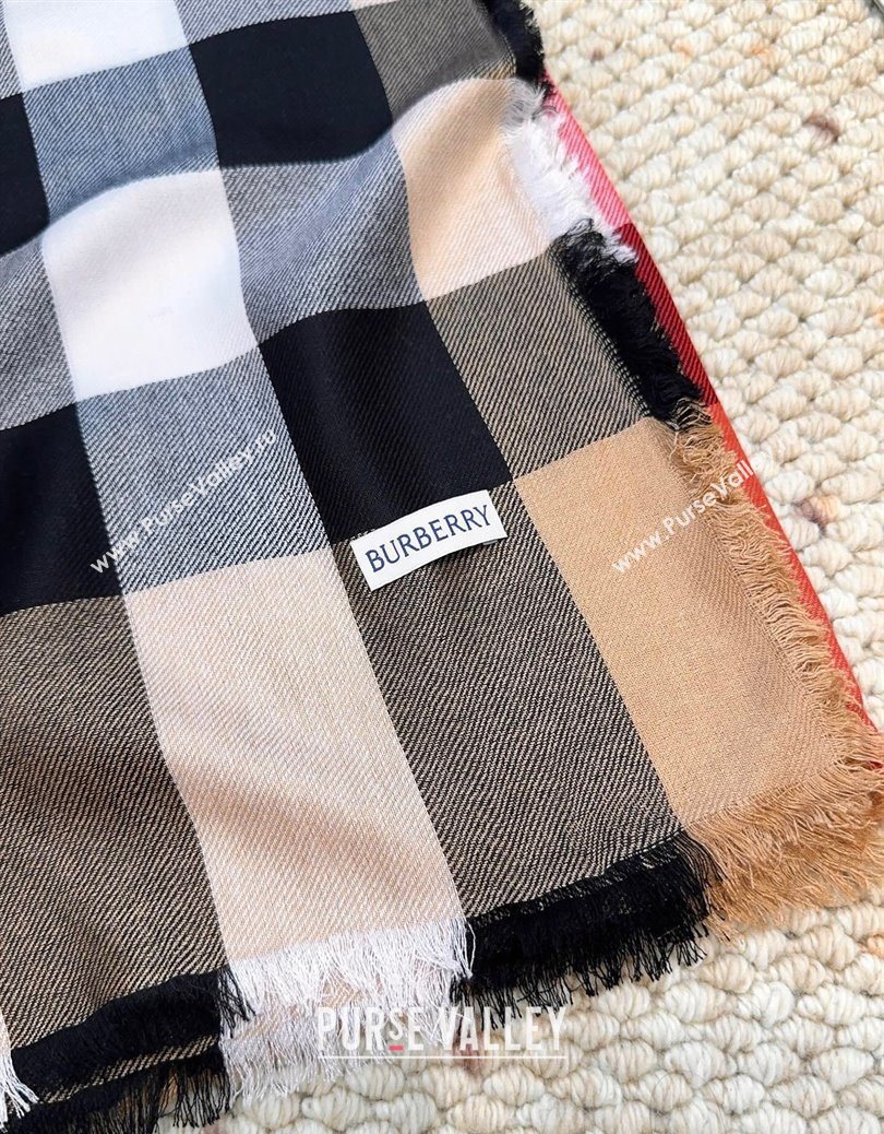 Burberry Cashmere Long Scarf Camel 2025 BR091017 (XMN-250910049)