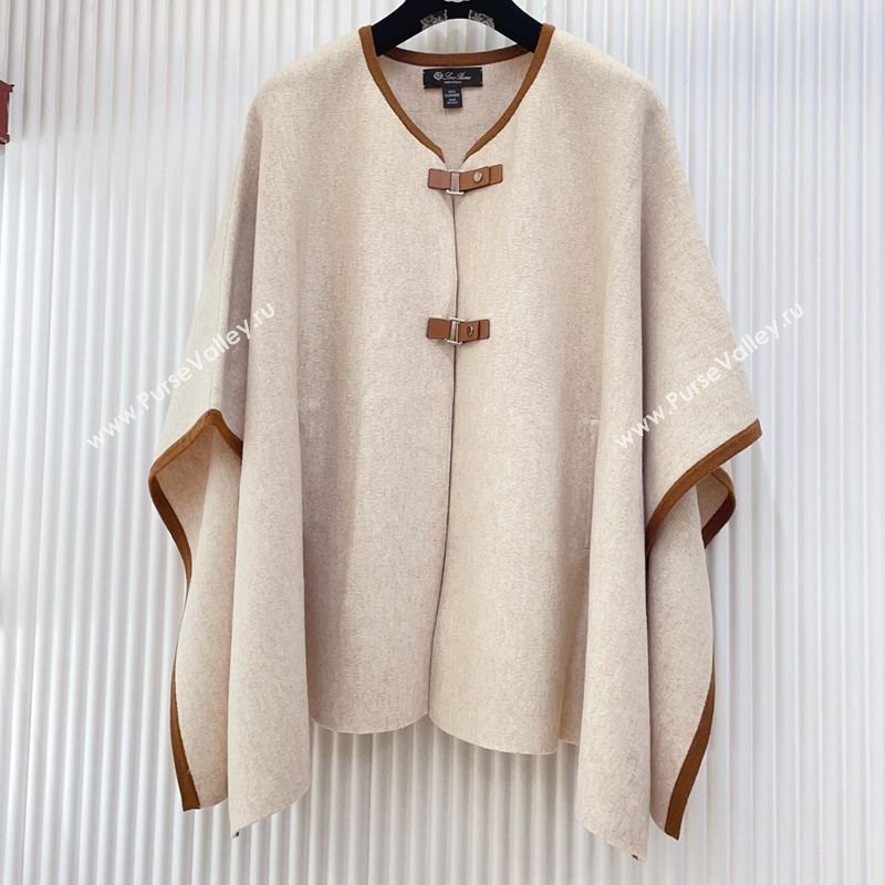 Loro Piana Cashmere Cape White 2025 LP091031 (SHI-250910093)