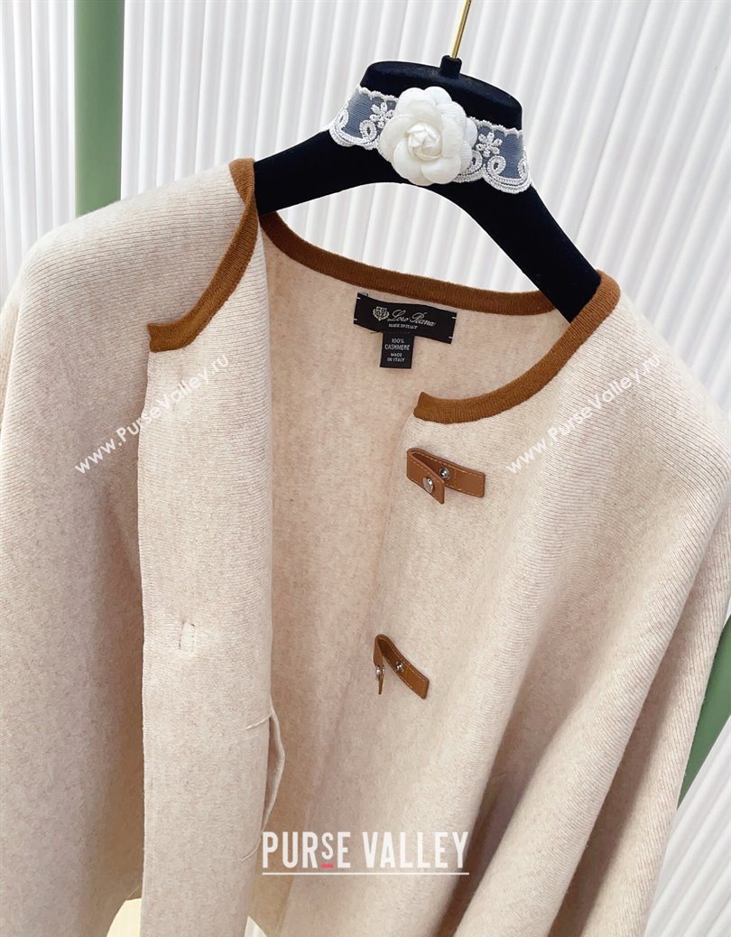 Loro Piana Cashmere Cape White 2025 LP091031 (SHI-250910093)
