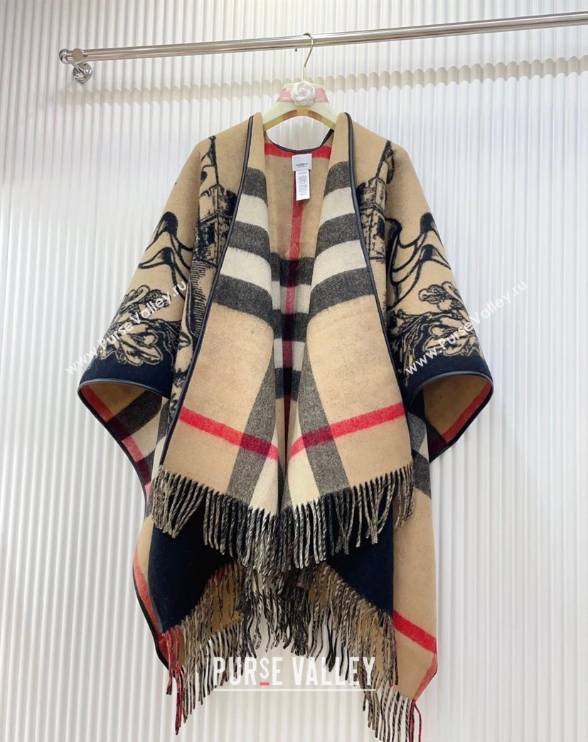 Burberry Knight Cape Camel 2025 BR091027 (SHI-250910077)