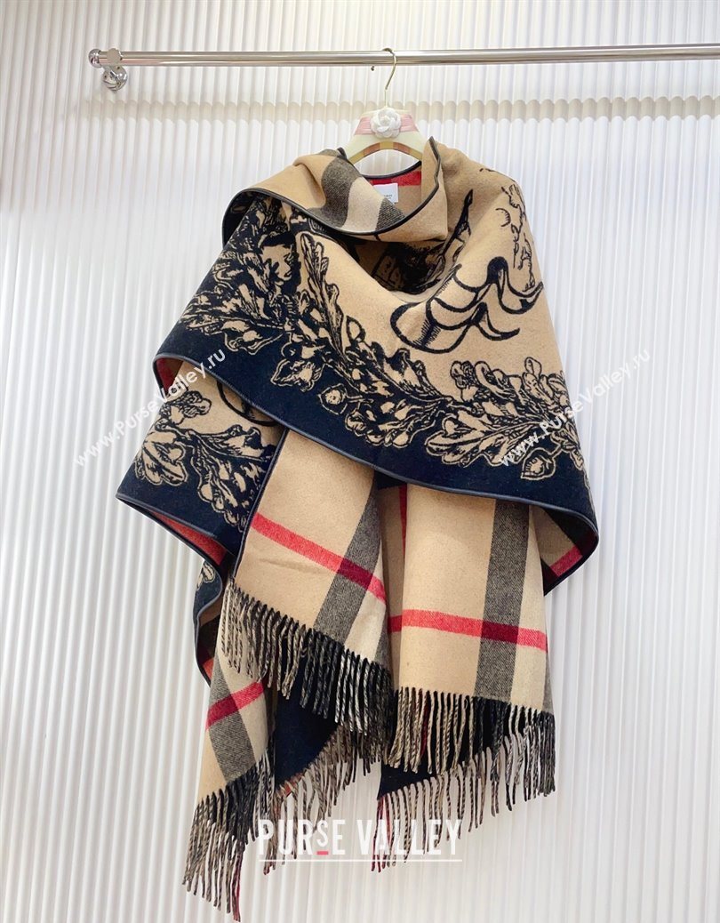 Burberry Knight Cape Camel 2025 BR091027 (SHI-250910077)