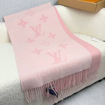 Louis Vuitton Reykjavik Cashmere Long Scarf 45x180cm Pink 2025 LV111101 (XMN-251111122)