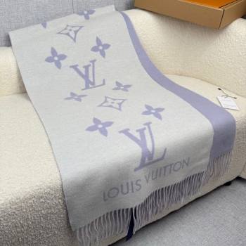 Louis Vuitton Reykjavik Cashmere Long Scarf 45x180cm Purple 2025 LV111101 (XMN-251111123)