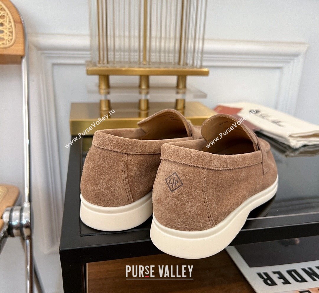 LP Summer Charms Walk Suede Loafers Light Brown 2023 LP1016 (KL-231016050)