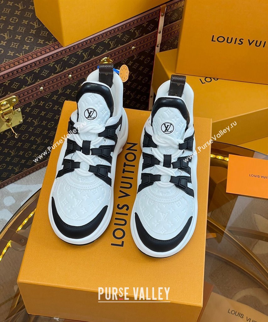 Louis Vuitton LV Archlight Sneakers in Monogram Calf Leather Black 2023 1121 (MD-231121018)