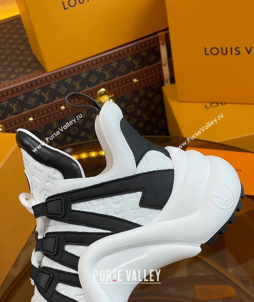 Louis Vuitton LV Archlight Sneakers in Monogram Calf Leather Black 2023 1121 (MD-231121018)