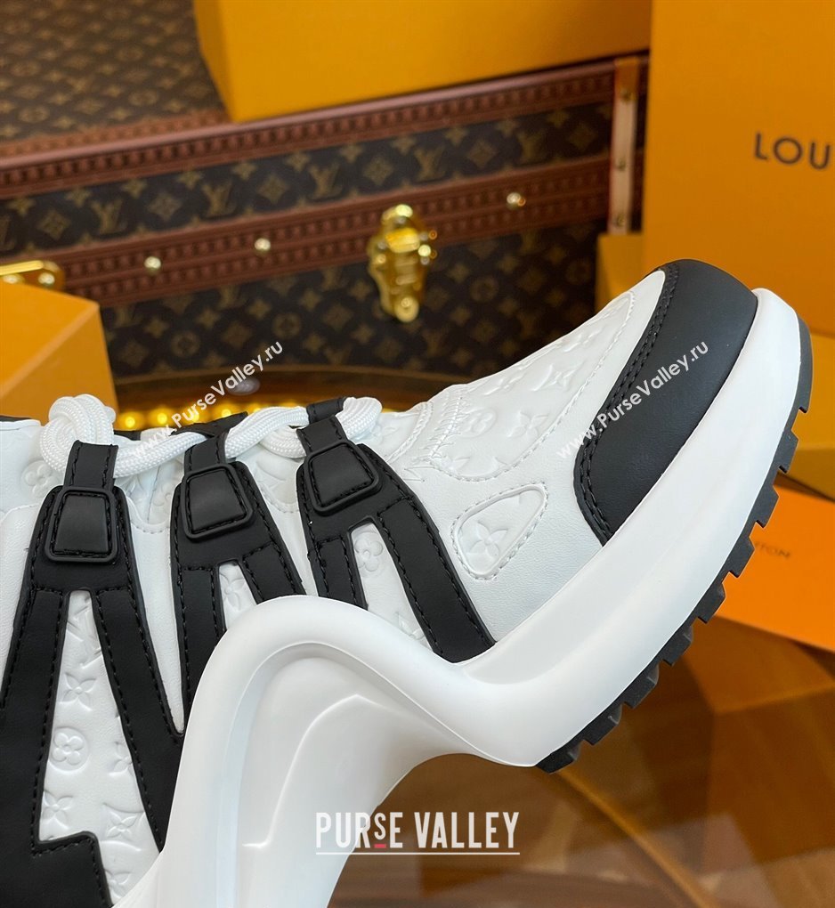 Louis Vuitton LV Archlight Sneakers in Monogram Calf Leather Black 2023 1121 (MD-231121018)