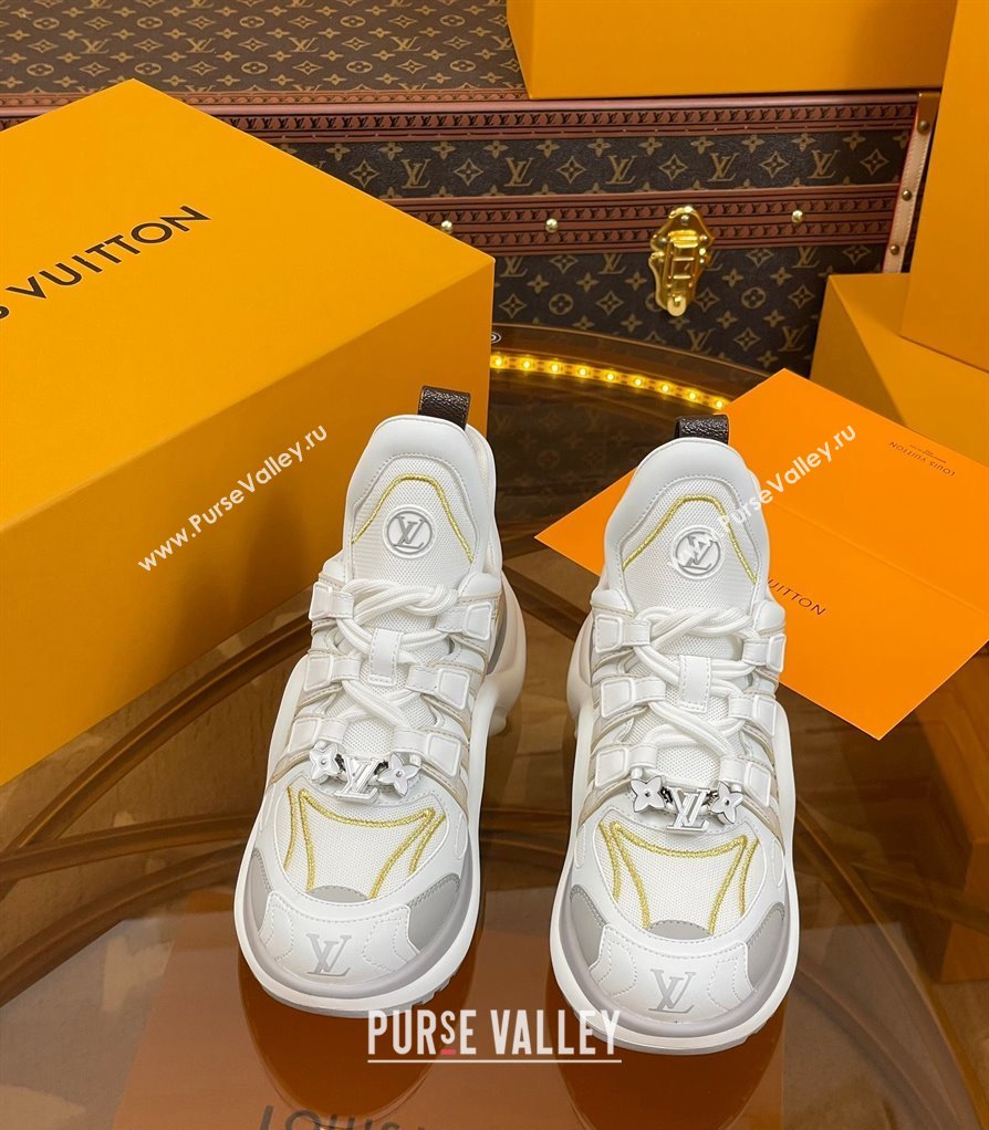 Louis Vuitton LV Archlight Sneakers in Mesh and Leather with Charm 2023 1121 (MD-231121020)