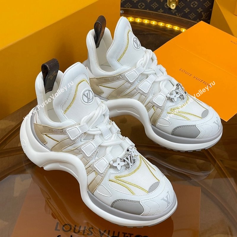 Louis Vuitton LV Archlight Sneakers in Mesh and Leather with Charm 2023 1121 (MD-231121020)